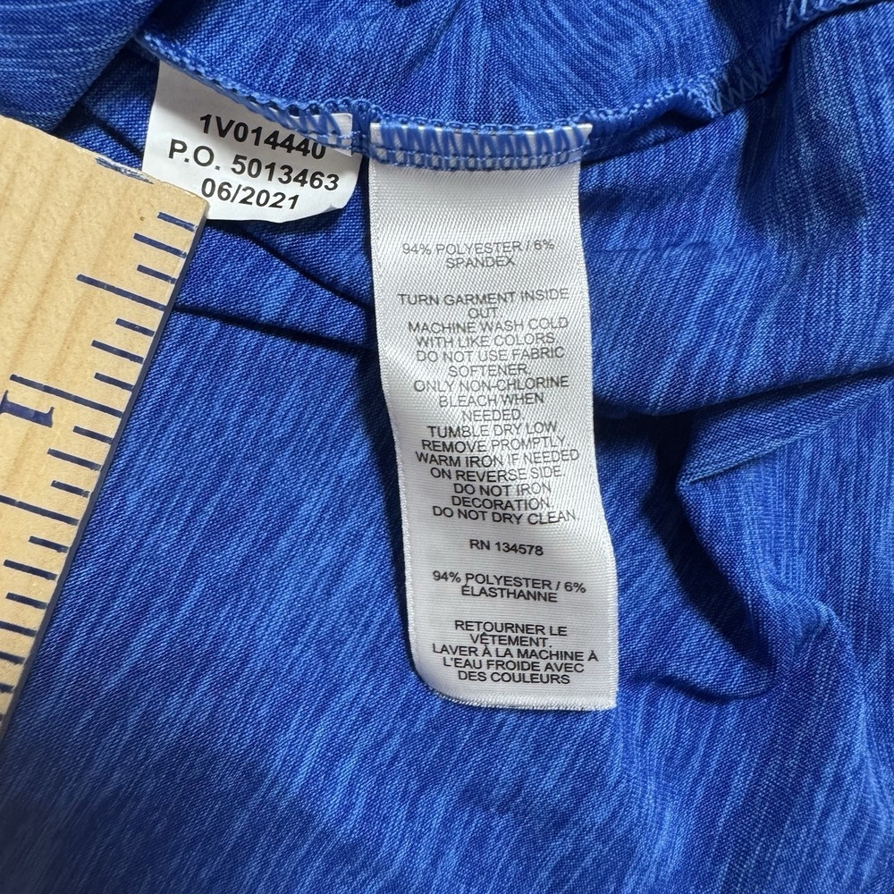 VINEYARD VINES Performance Mens Medium Blue Long Sleeve Stretch Sail - Picture 10 of 11